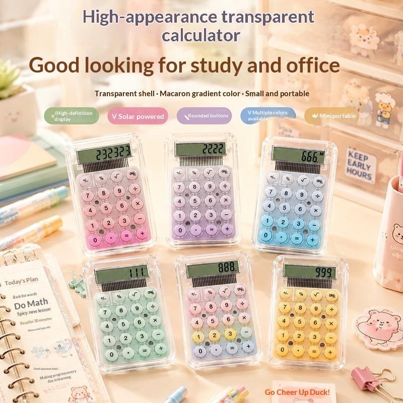 Scientific Calculator For Secondary School - Portable Mini Cute Silent Calculator Learning