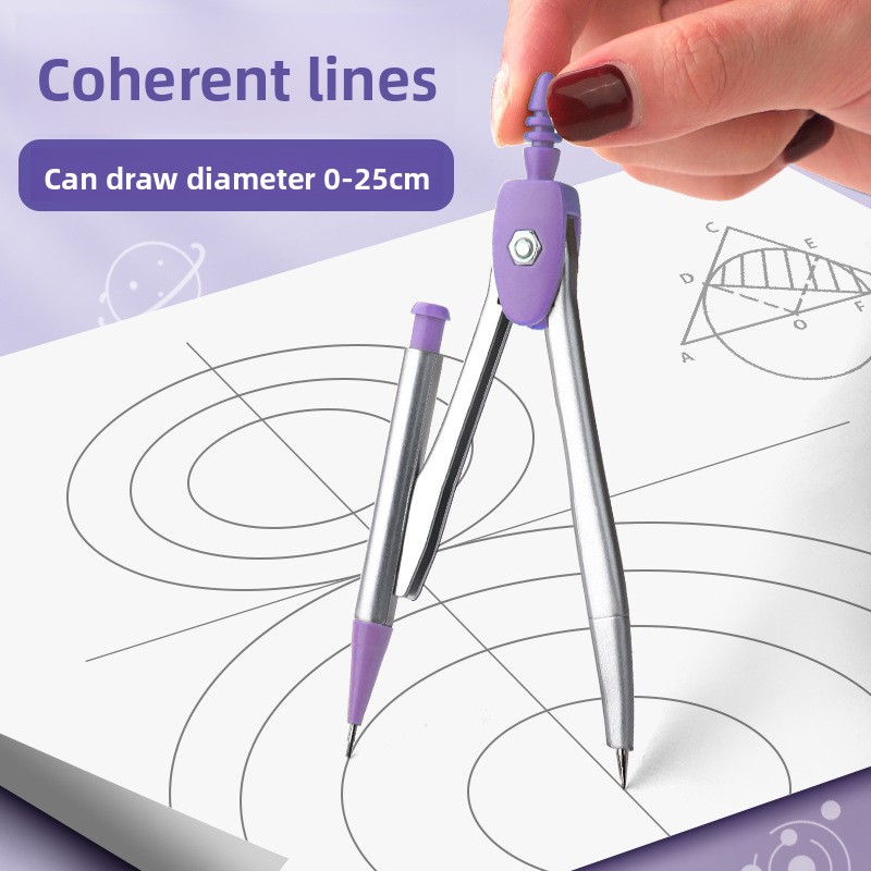 8 Pcs Geometry Set for Student - Math Geometry Set With Compass 评论和价格