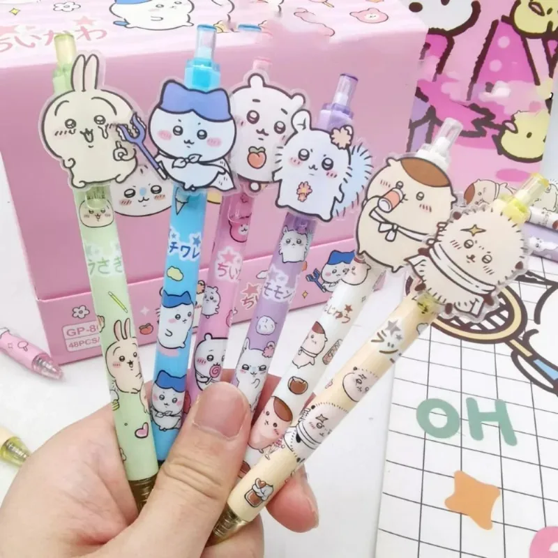 Kawaii Chiikawa Gel Pens 0.5mm - School Supplies 评论和价格